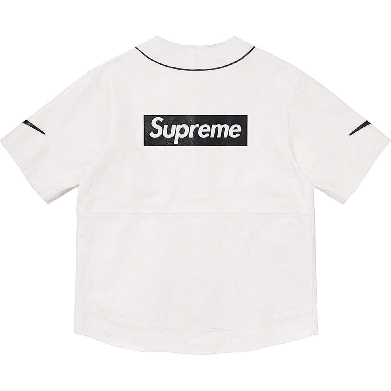 Supreme®/Nike® Leather Baseball Jersey view 7
